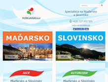 Tablet Screenshot of madarsko.com